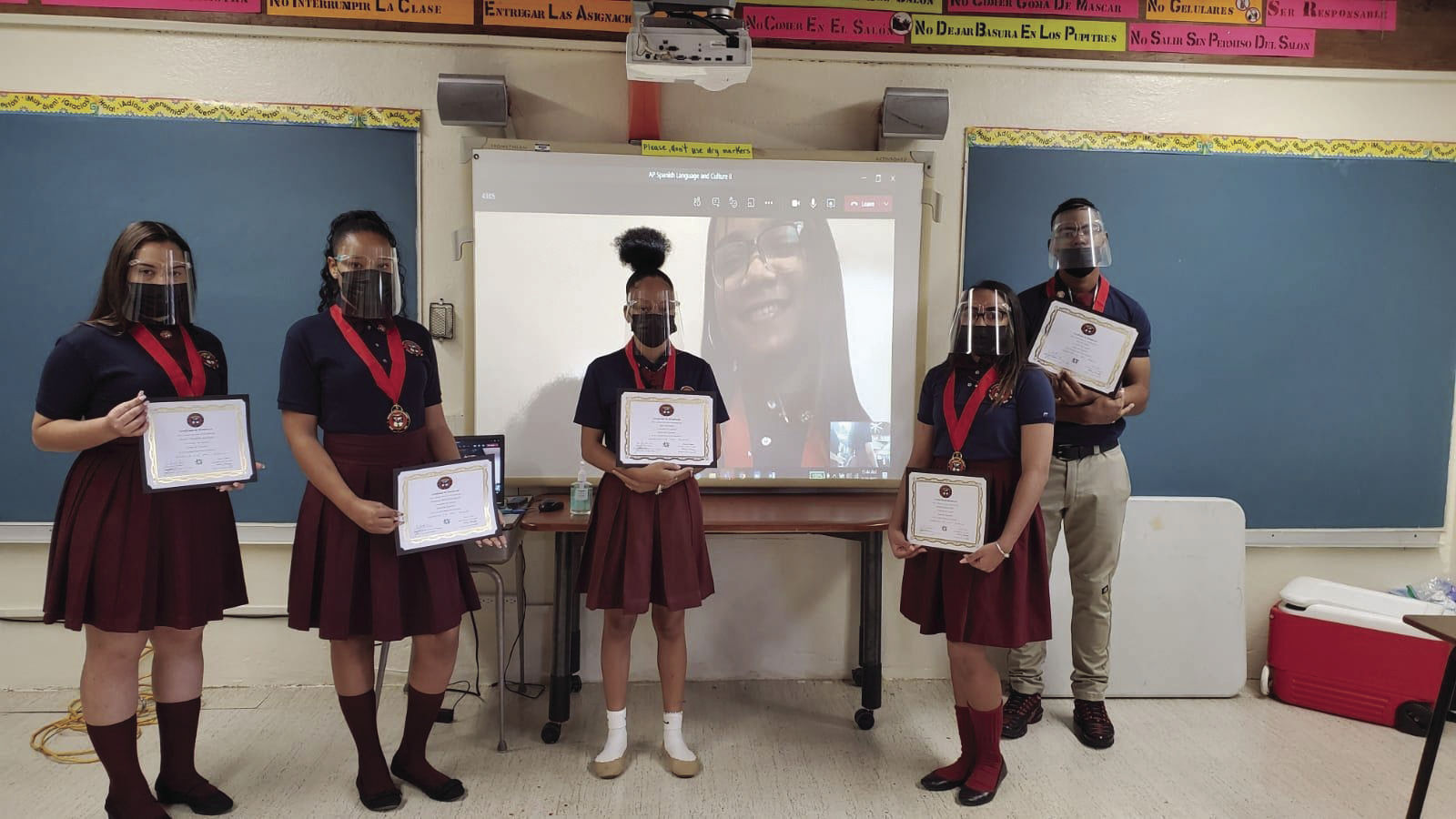 Six inducted in Spanish National Honors Society
